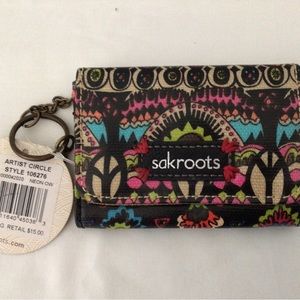 Sakroots wallet NWT multi colored
